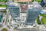 Hà Nội: Toàn cảnh tháp tài chính tại trung tâm kinh tế mới Tây Hồ Tây