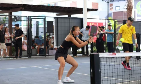 Pickleball CAND khu vực phía Nam mở rộng lần thứ I quy tụ các tay vợt phong trào và chuyên nghiệp