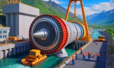 Chiếc van thép 300 tấn chịu áp suất gấp 90 lần áp suất khí quyển: Kín đến mức không giọt nước nào lọt qua