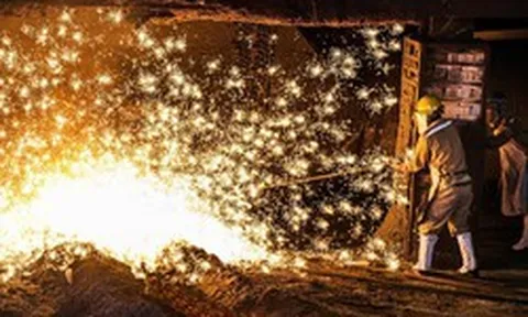 Thép Hòa Phát Dung Quất cán mốc sản lượng 1 triệu tấn gang lỏng mỗi tháng