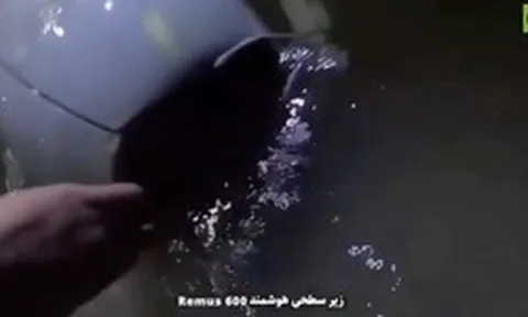 Cận cảnh thiết bị không người lái do thám của Mỹ bị Iran bắt giữ tại Hormuz