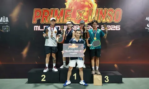 GIẢI PRIME x LINSO MLP PICKLEBALL TOURNAMENT 2026: DẤU ẤN THỂ THAO KẾT NỐI CỘNG ĐỒNG F&B VIỆT