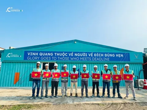 Coteccons thi công “thần tốc” nhà máy VinFast 2 tỷ USD tại Ấn Độ, hoàn thành sau 17 tháng