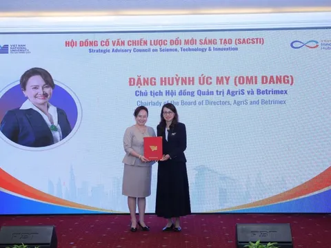 Chủ tịch AgriS Đặng Huỳnh Ức My tham gia Hội đồng Cố vấn Chiến lược Đổi mới sáng tạo Đại học Quốc gia TPHCM