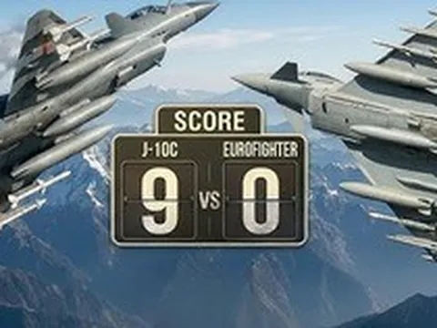 Sau Rafale, đến lượt Eurofighter bị J-10CE áp đảo 9-0: Trung Quốc gửi tín hiệu tới thị trường vũ khí