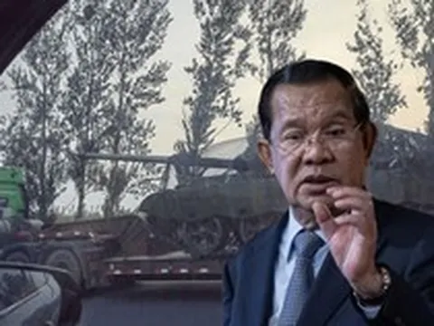 Campuchia tăng cường cả trăm xe tăng Trung Quốc: Ông Hun Sen đưa ra thông điệp gây chú ý