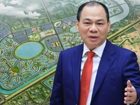 Siêu dự án 1.100ha của tỷ phú Phạm Nhật Vượng tăng vốn lên 145.000 tỷ đồng